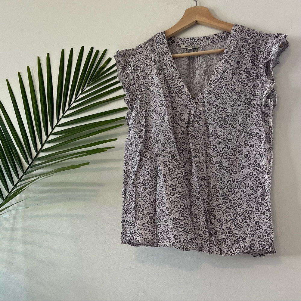 Casual patterned top